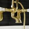Kingston Brass AE53T7 7-Inch Adjustable Wall Mount Tub Faucet with Hand Shower, Brushed Brass AE53T7 - alternate 2
